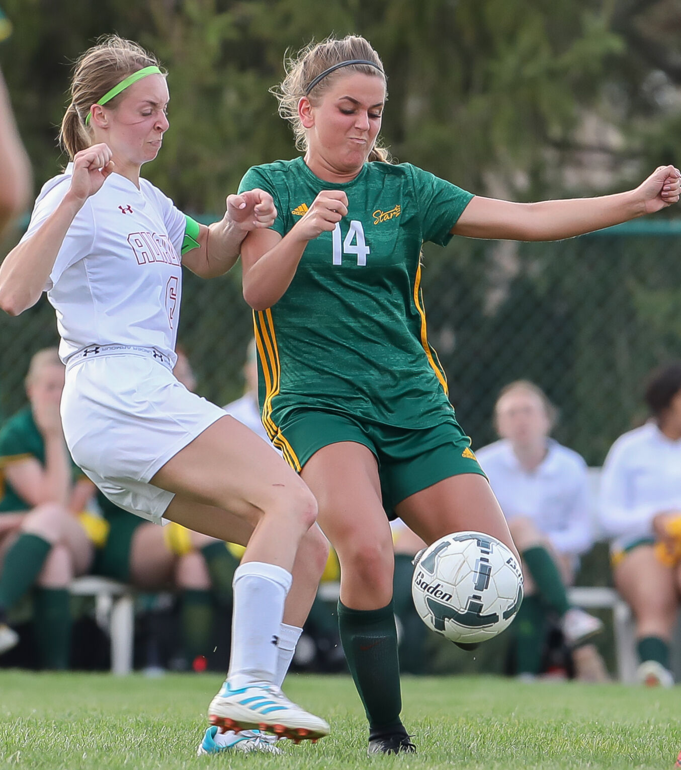 4-6-21 Kearney Catholic vs. Aurora girls soccer